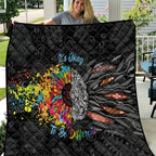 Australia Aboriginal Quilt Autism It's Okay To Be Different