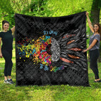 Australia Aboriginal Quilt Autism It's Okay To Be Different