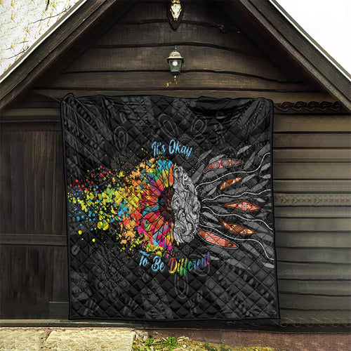 Australia Aboriginal Quilt Autism It's Okay To Be Different