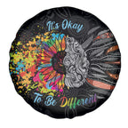 Australia Aboriginal Spare Tire Cover Autism It's Okay To Be Different