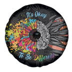 Australia Aboriginal Spare Tire Cover Autism It's Okay To Be Different