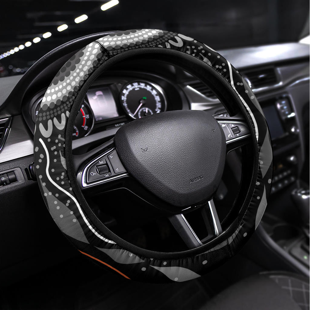 Australia Aboriginal Steering Wheel Cover Autism It's Okay To Be Different