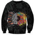 Australia Aboriginal Sweatshirt Autism It's Okay To Be Different