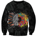 Australia Aboriginal Sweatshirt Autism It's Okay To Be Different