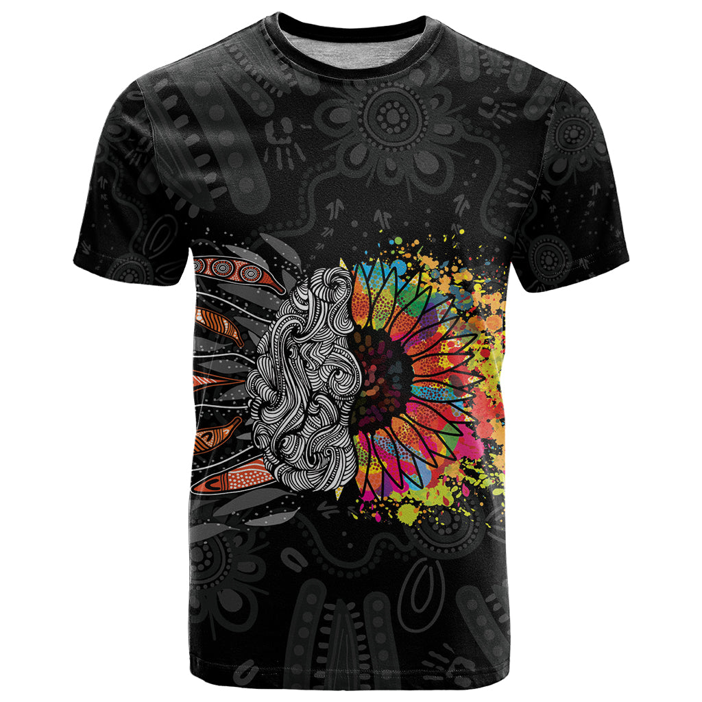 Australia Aboriginal T Shirt Autism It's Okay To Be Different