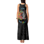 Australia Aboriginal Tank Maxi Dress Autism It's Okay To Be Different