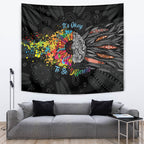 Australia Aboriginal Tapestry Autism It's Okay To Be Different