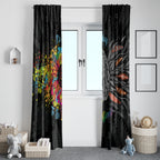 Australia Aboriginal Window Curtain Autism It's Okay To Be Different