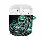 Maori Matariki - Manaia AirPods Case Emerald Paua Shell