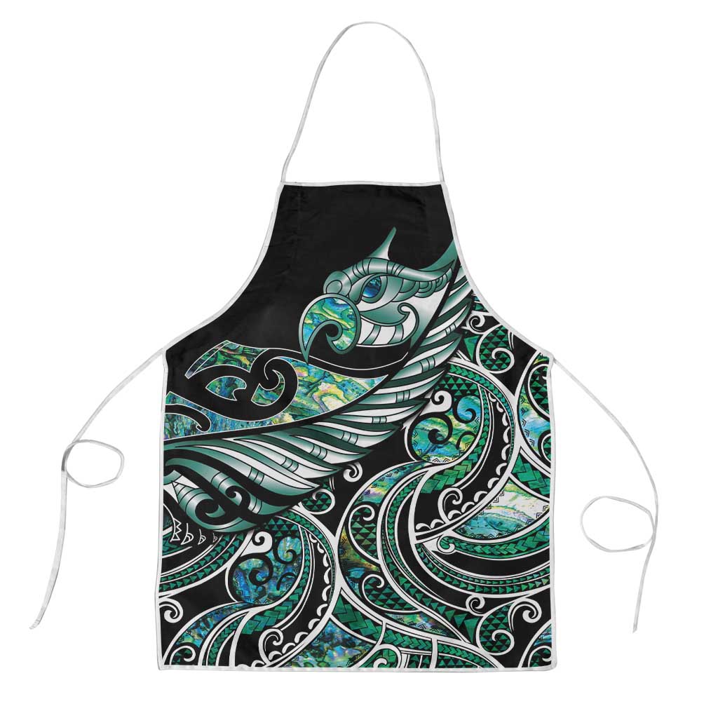 Maori Matariki - Manaia Apron Emerald Paua Shell