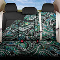 Maori Matariki - Manaia Back Car Seat Cover Emerald Paua Shell