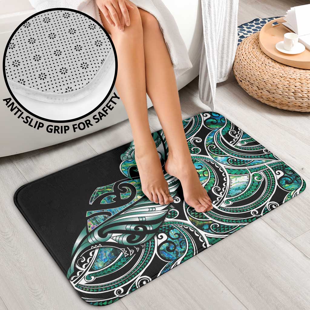 Maori Matariki - Manaia Bathroom Set Emerald Paua Shell