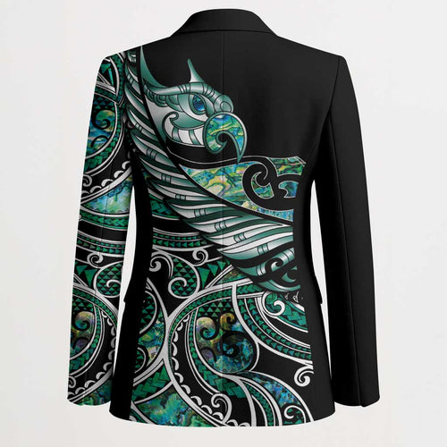 Maori Matariki - Manaia Blazer Emerald Paua Shell