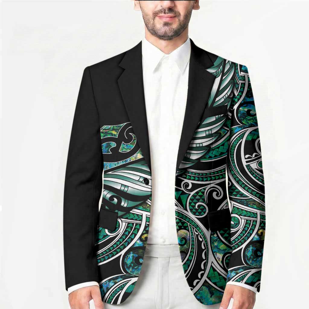 Maori Matariki - Manaia Blazer Emerald Paua Shell