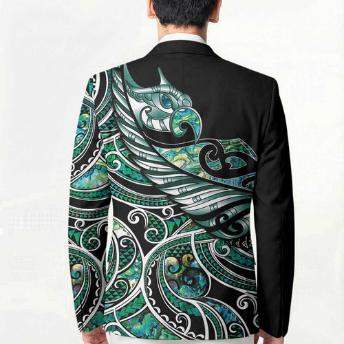 Maori Matariki - Manaia Blazer Emerald Paua Shell