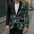 Maori Matariki - Manaia Blazer Emerald Paua Shell