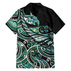 Maori Matariki - Manaia Hawaiian Shirt Emerald Paua Shell