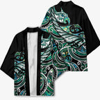 Maori Matariki - Manaia Kimono Emerald Paua Shell