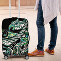 Maori Matariki - Manaia Luggage Cover Emerald Paua Shell