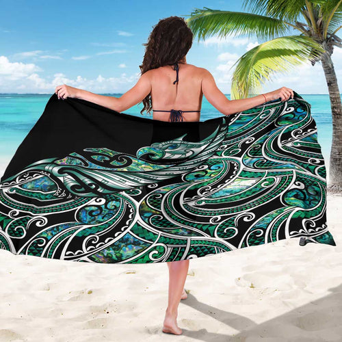 Maori Matariki - Manaia Sarong Emerald Paua Shell