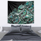 Maori Matariki - Manaia Tapestry Emerald Paua Shell