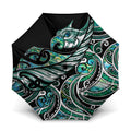 Maori Matariki - Manaia Umbrella Emerald Paua Shell