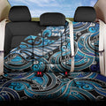 Maori Matariki - Manaia Back Car Seat Cover Galaxy Blue Paua Shell