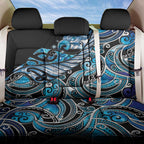 Maori Matariki - Manaia Back Car Seat Cover Galaxy Blue Paua Shell