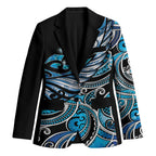 Maori Matariki - Manaia Blazer Galaxy Blue Paua Shell