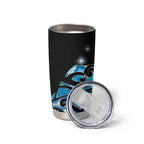 Maori Matariki - Manaia Tumbler Cup Galaxy Blue Paua Shell