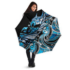 Maori Matariki - Manaia Umbrella Galaxy Blue Paua Shell