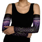 Aotearoa Maori Ngati Porou Iwi Arm Sleeves Korowai Tukutuku Kaokao Motifs