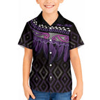 Aotearoa Maori Ngati Porou Iwi Hawaiian Shirt Korowai Tukutuku Kaokao Motifs
