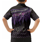 Aotearoa Maori Ngati Porou Iwi Hawaiian Shirt Korowai Tukutuku Kaokao Motifs