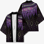 Aotearoa Maori Ngati Porou Iwi Kimono Korowai Tukutuku Kaokao Motifs