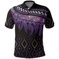 Aotearoa Maori Ngati Porou Iwi Polo Shirt Korowai Tukutuku Kaokao Motifs