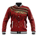 Aotearoa Maori Waikato Tainui Iwi Baseball Jacket Korowai Tukutuku Kaokao Motifs