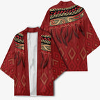 Aotearoa Maori Waikato Tainui Iwi Kimono Korowai Tukutuku Kaokao Motifs