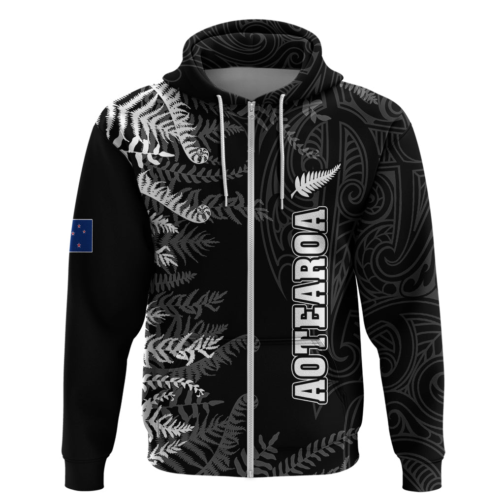 personalised-new-zealand-rugby-hoodie-silver-fern-basic-2023-world-cup