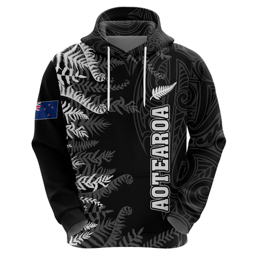 personalised-new-zealand-rugby-hoodie-silver-fern-basic-2023-world-cup