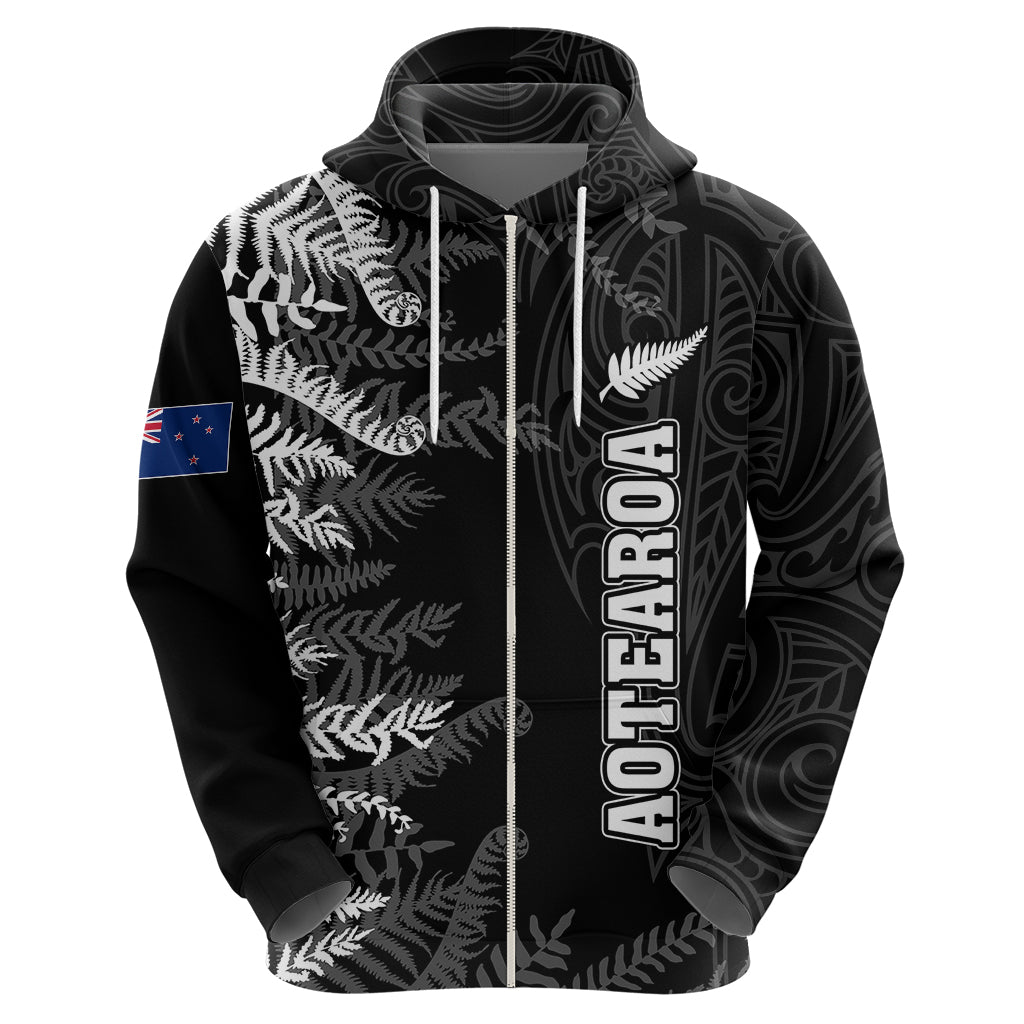 personalised-new-zealand-rugby-hoodie-silver-fern-basic-2023-world-cup