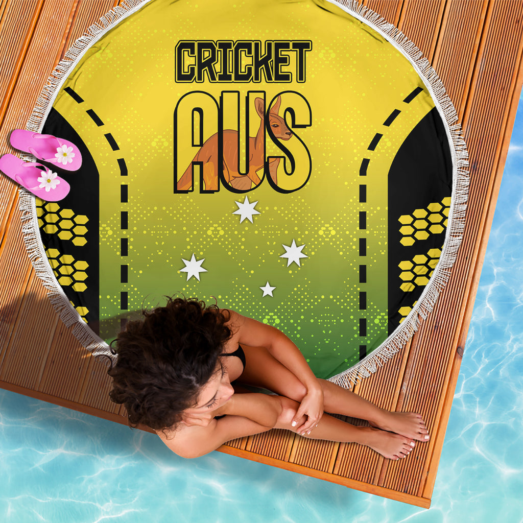 custom-australia-cricket-beach-blanket-kangaroo-champions-2023-go-aussies