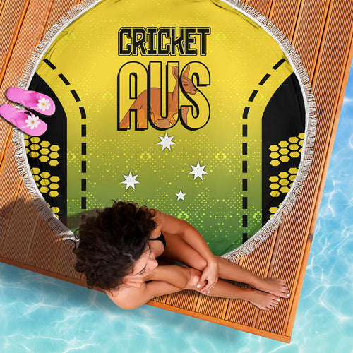 custom-australia-cricket-beach-blanket-kangaroo-champions-2023-go-aussies