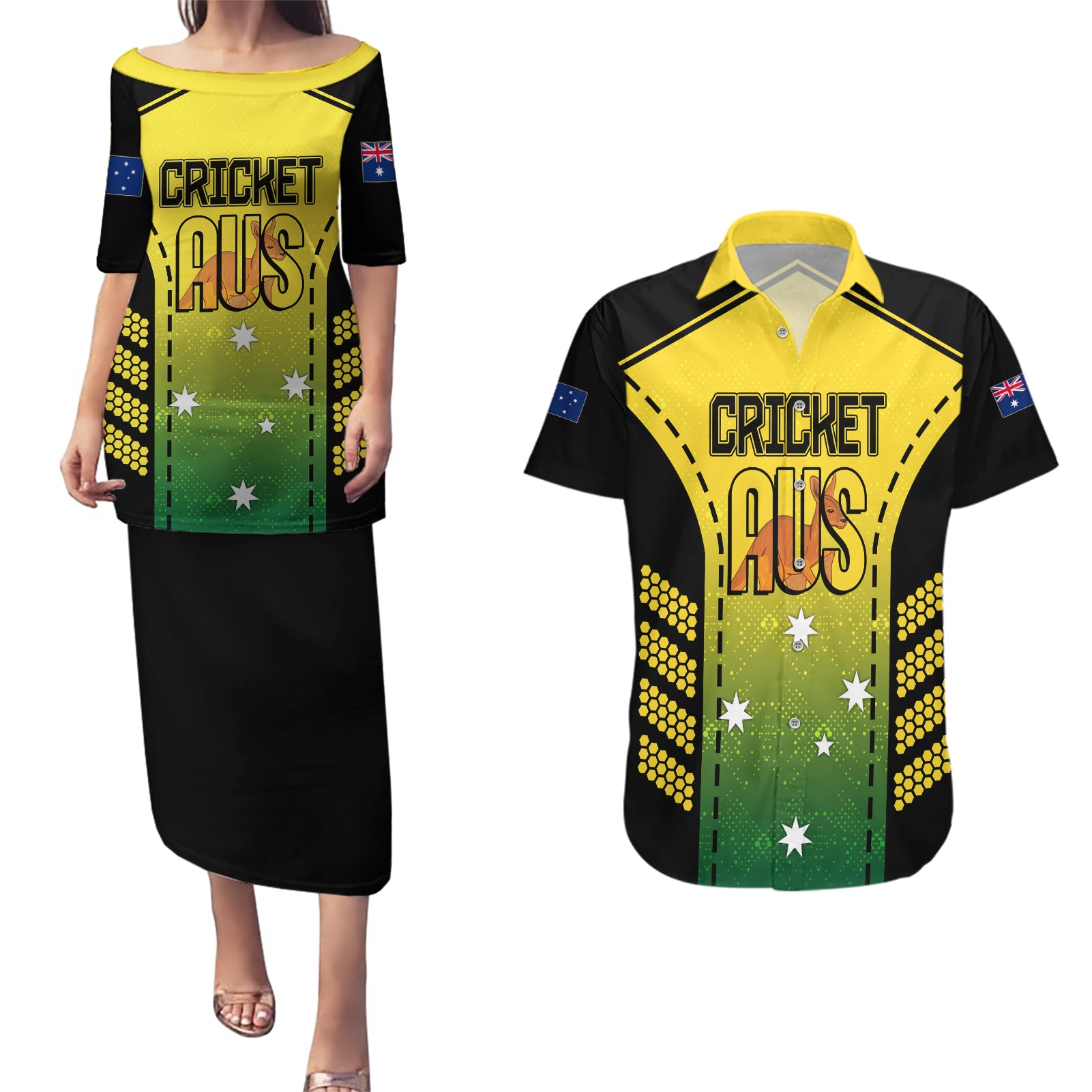 custom-australia-cricket-couples-matching-puletasi-dress-and-hawaiian-shirt-kangaroo-champions-2023-go-aussies