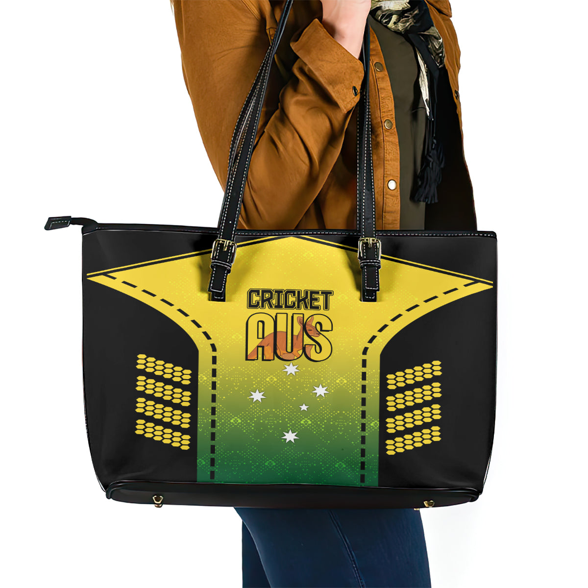 custom-australia-cricket-leather-tote-bag-kangaroo-champions-2023-go-aussies