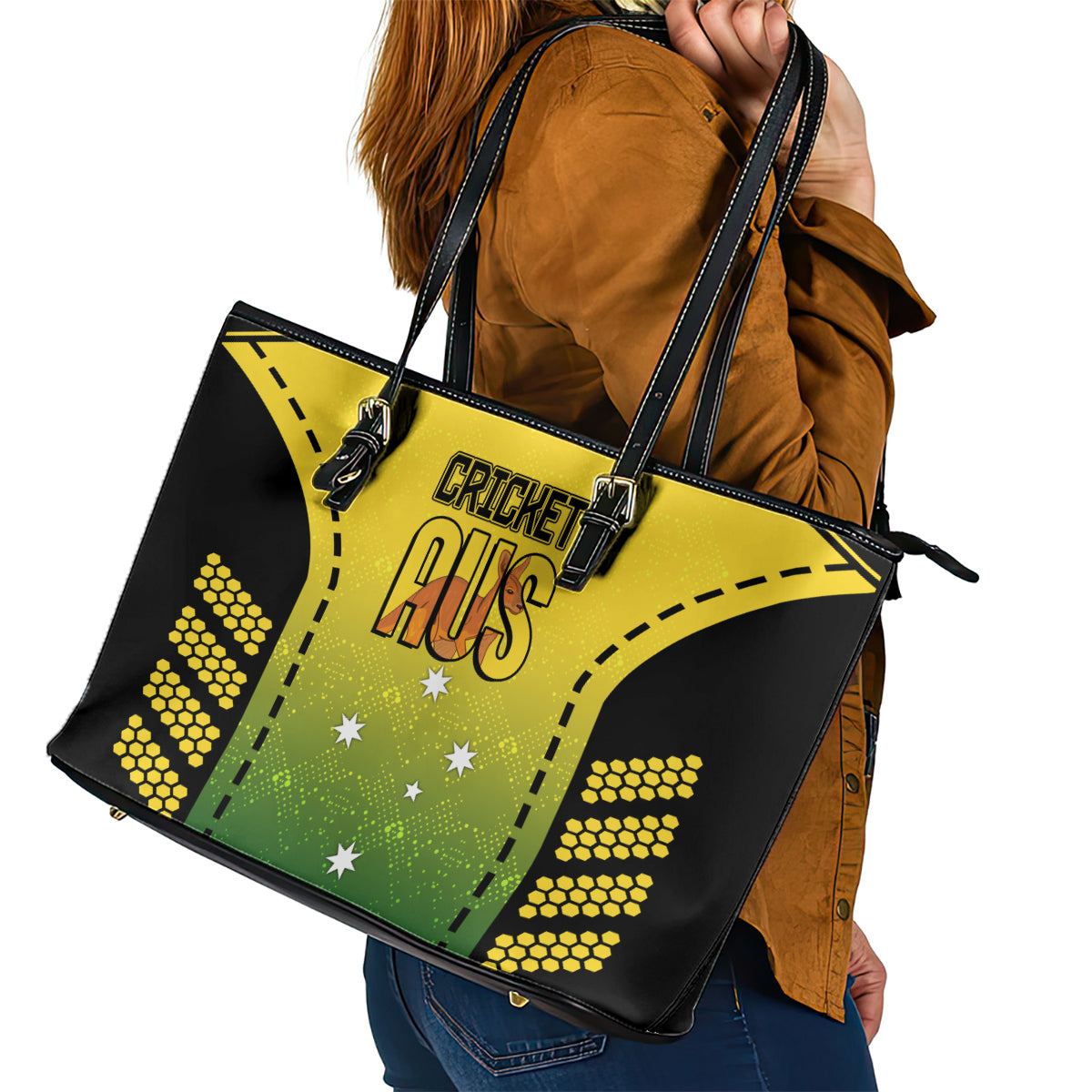 custom-australia-cricket-leather-tote-bag-kangaroo-champions-2023-go-aussies