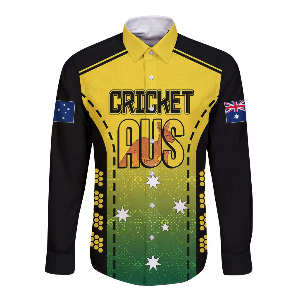 custom-australia-cricket-long-sleeve-button-shirt-kangaroo-champions-2023-go-aussies