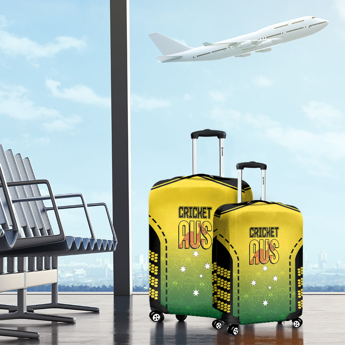custom-australia-cricket-luggage-cover-kangaroo-champions-2023-go-aussies
