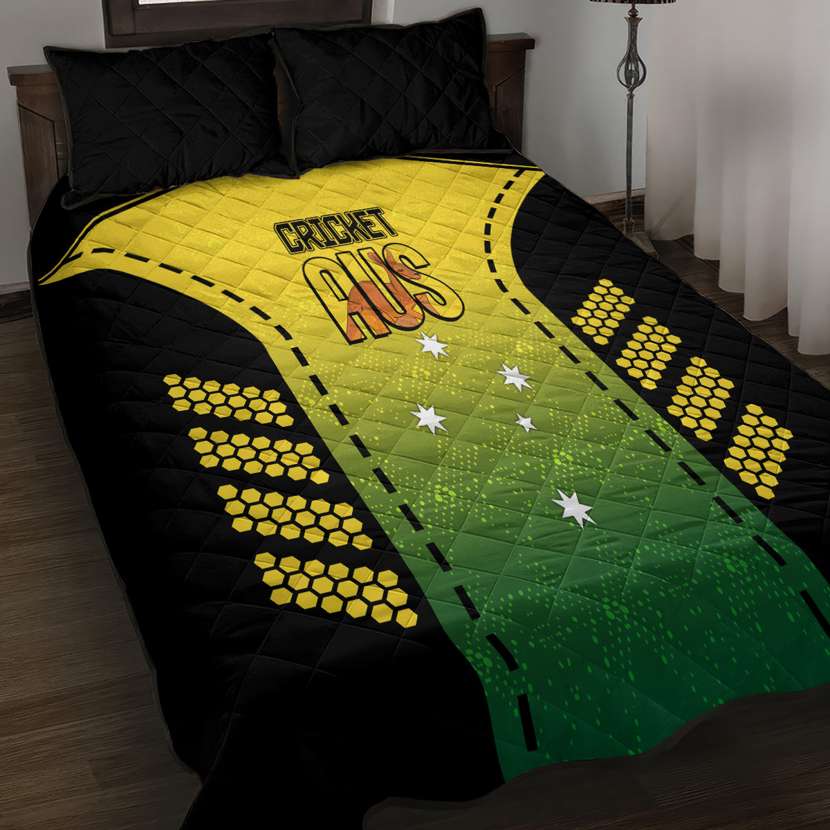 custom-australia-cricket-quilt-bed-set-kangaroo-champions-2023-go-aussies