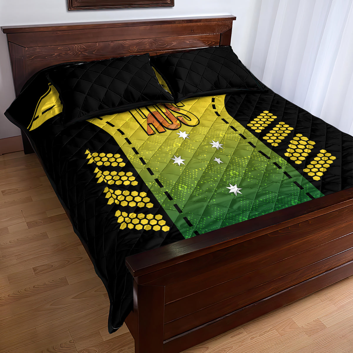 custom-australia-cricket-quilt-bed-set-kangaroo-champions-2023-go-aussies